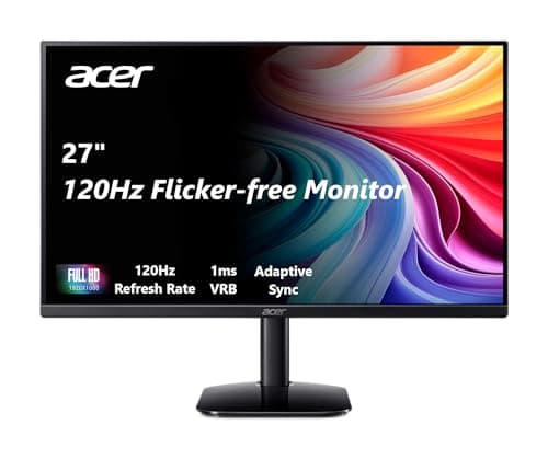 Acer 27 Inch Monitor- KB272-27 Inch FHD IPS (1920 x 1080) Display