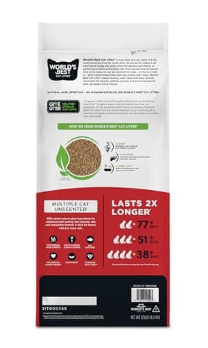World's Best Cat Litter Multiple Cat Unscented thumbnail 2