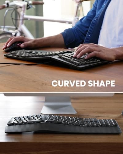 X-Bows Knight Plus Ergonomic Mechanical Keyboard thumbnail 5