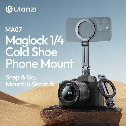 ULANZI U-200 MagSafe Phone Tripod Mount with Ring Light thumbnail 2