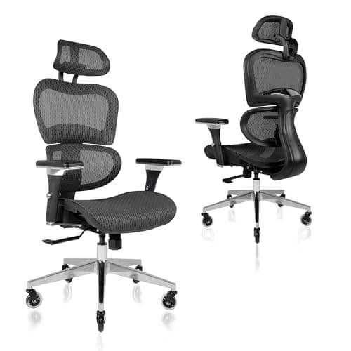 NOUHAUS Ergo3D Ergonomic Office Chair with 4D Adjustable Armrest and 3D Lumbar Support - image 1