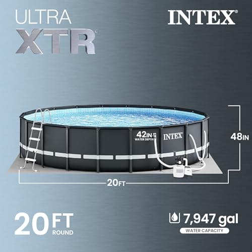 Intex 26333EH Ultra XTR Deluxe 20ft x 48in Above Ground Pool thumbnail 3