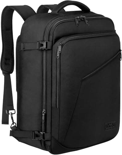 MATEIN Carry on Backpack, Extra Large Travel Backpack Expandable Airplane Approved Weekender Bag for Men and Women