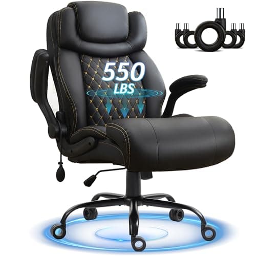 BLISNEST Office Chair, Big and Tall Executive Chair with Air