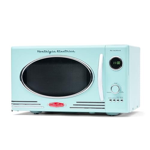 Nostalgia Retro 0.9 Cu Ft 800W Countertop Microwave Oven - image 1