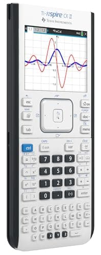 Texas Instruments TI-Nspire CX II Color Graphing Calculator with Student Software (PC/Mac) White 3.54 x 7.48 thumbnail 3