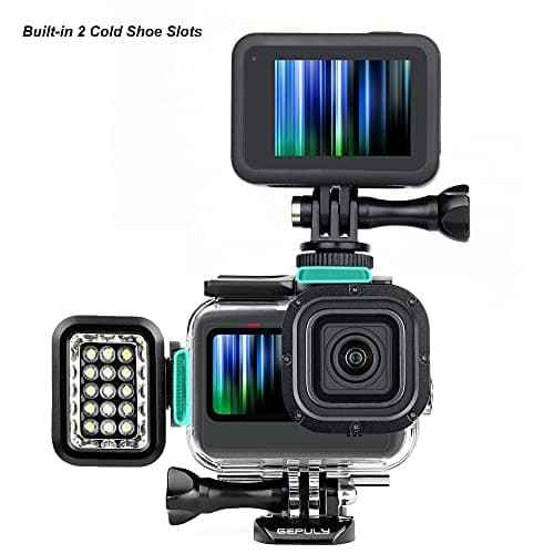 GEPULY Waterproof Housing Case with Dive Filters for GoPro thumbnail 3