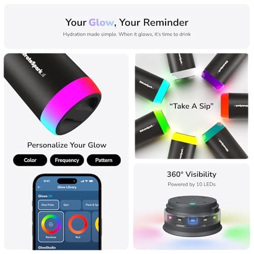 HidrateSpark STEEL Smart Water Bottle (21 oz) thumbnail 2