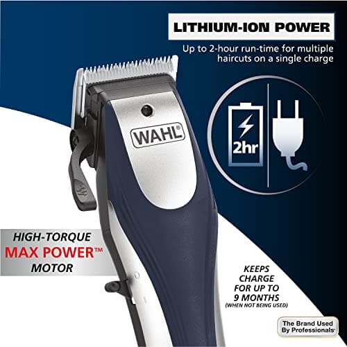 Wahl Lithium Ion Pro Cordless Hair Clipper Kit thumbnail 5