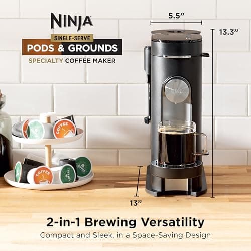 Ninja Single Serve Coffee Maker - Combo Machine thumbnail 2