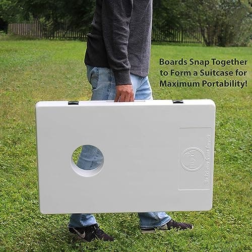 Trademark Games Collegiate Logo Cornhole Set thumbnail 5