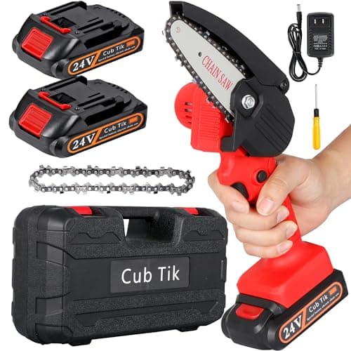 Gocheer 4-Inch Mini Cordless Chainsaw - image 1