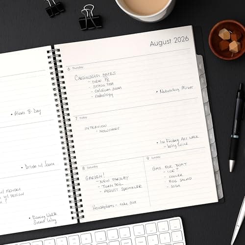 Blue Sky 2026-2027 Weekly & Monthly Academic Planner thumbnail 2
