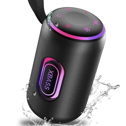 Portable Bluetooth Speaker, Bluetooth 5.4 Speaker