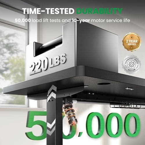 Uplift V2 Standing Desk (Bamboo, 48x30) thumbnail 4