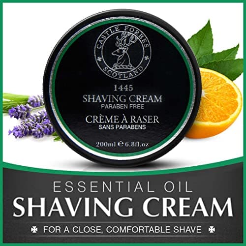Castle Forbes Lavender Essential Oil Shaving Cream thumbnail 2
