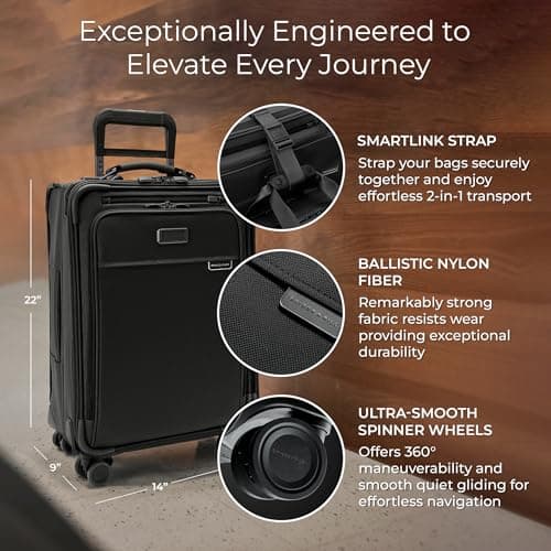 Briggs & Riley Baseline Domestic Carry-On Expandable Spinner thumbnail 2