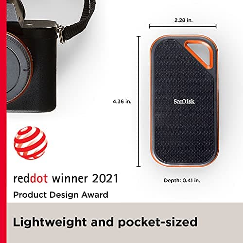 SanDisk Extreme PRO Portable SSD V2 2TB thumbnail 3