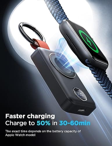 JOYROOM Portable 2000mAh Wireless Charger for Apple Watch thumbnail 3