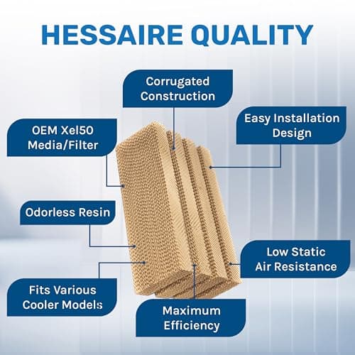 Hessaire Replacement Media Pads for Models: MC61M thumbnail 5