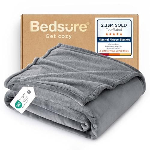 Bedsure GentleSoft Fleece Throw Blanket - image 1