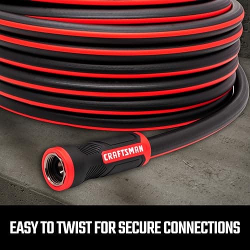 Craftsman 5/8 in x 50 ft Premium Rubber Garden Hose thumbnail 4