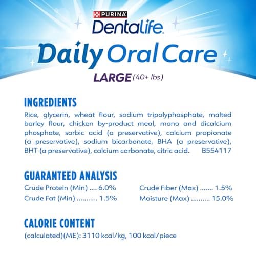 Purina DentaLife Daily Oral Care Chews, Large (18 ct.) thumbnail 5