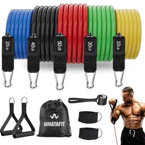 Whatafit Resistance Bands Set (17-Piece) - image 1