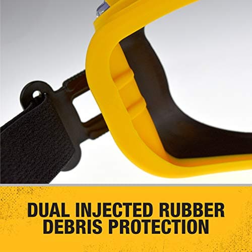 DEWALT DPG82-11 Concealer Clear Anti-Fog Dual Mold Safety Goggle thumbnail 3