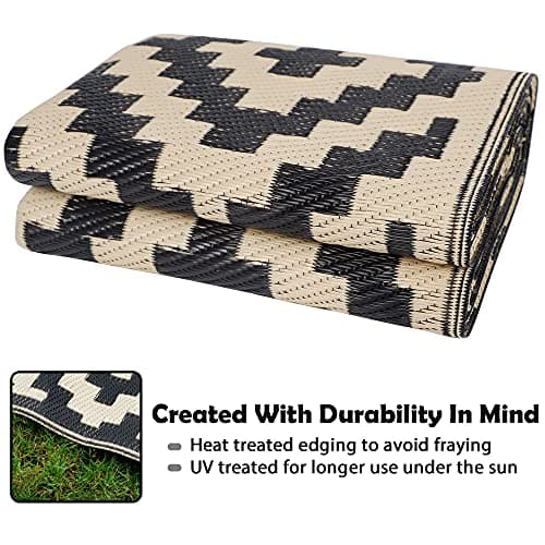 SAND MINE Waterproof Reversible Outdoor Rug 5x8 thumbnail 4