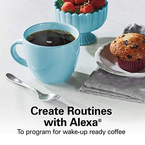 Hamilton Beach Works with Alexa Smart 12-Cup Coffee Maker thumbnail 3