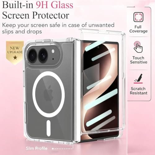 Gufiire for iPhone Duo Case MagSafe, Built-in Screen Protector thumbnail 4