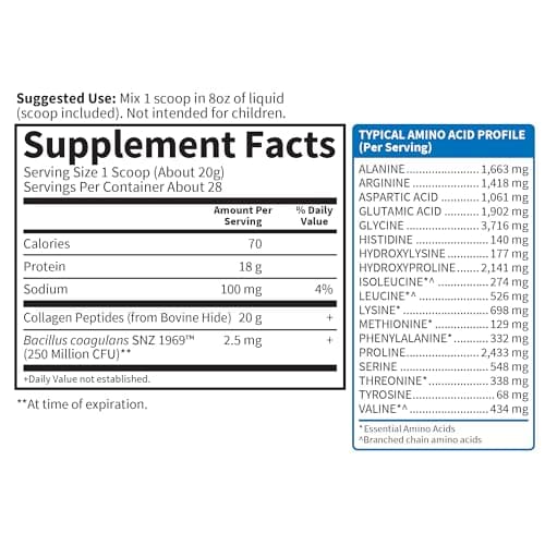 Garden of Life Grass Fed Collagen Peptides (28 Servings) thumbnail 5