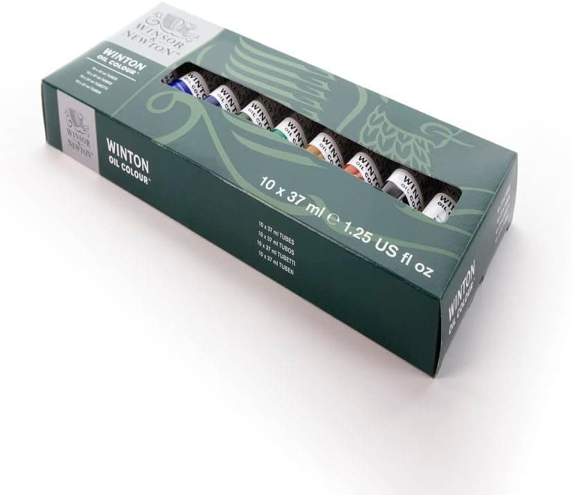 Winsor & Newton Winton Oil Colour Starter Set (10 x 37ml Tubes) thumbnail 3