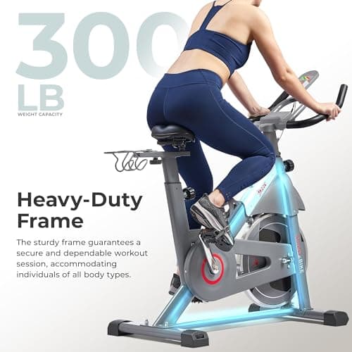Sunny Health & Fitness Magnetic Indoor Cycling Bike (SF-B1805) thumbnail 4