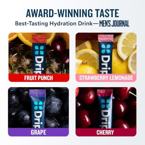 DripDrop ORS Hydration Drink Mix (Variety Pack, 32 Sticks) thumbnail 5