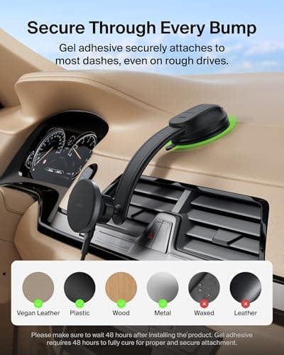 Belkin BoostCharge Magnetic Dash & Windshield Mount thumbnail 5