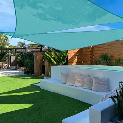 TANG Sunshades Depot 10' x 10' x 14' Right Triangle Sun Shade Sail - image 1
