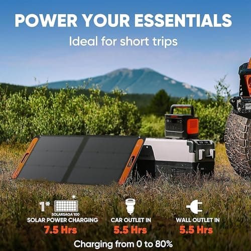 Jackery SolarSaga 100W Portable Solar Panel thumbnail 2