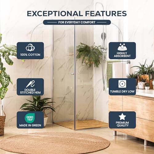 Utopia Towels Premium Bath Towels (4-Pack) thumbnail 3