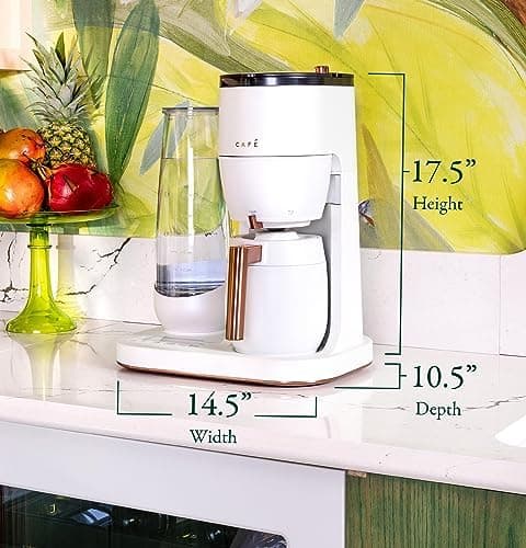 Atomi Smart WiFi Coffee Maker with Burr Grinder thumbnail 4