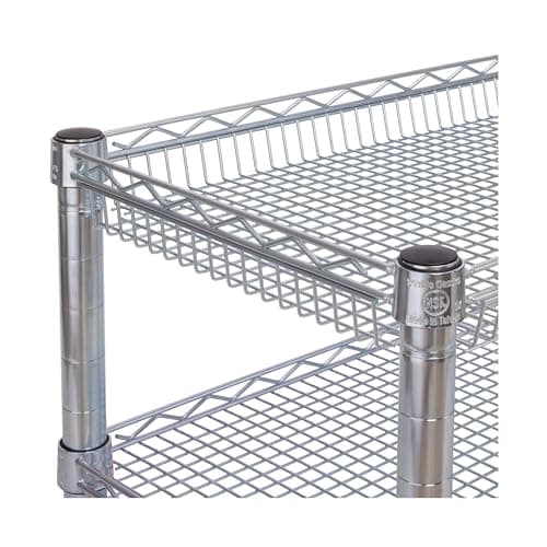 Seville Classics 3-Tier Steel Rolling Utility Cart thumbnail 5
