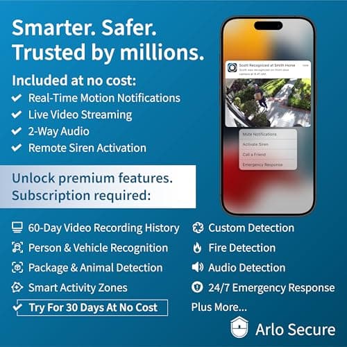 Arlo Essential Indoor Security Camera 2K (2nd Gen) thumbnail 5