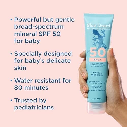 Blue Lizard Baby Mineral Sunscreen SPF 50+, 5 Oz Bottle thumbnail 2