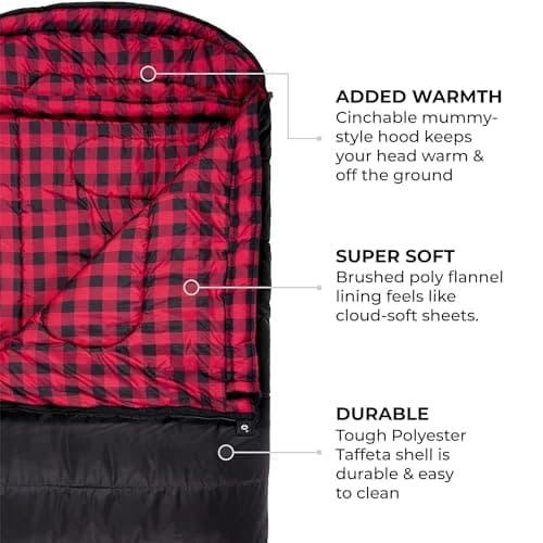 TETON Sports Celsius XXL 0-Degree Sleeping Bag thumbnail 4