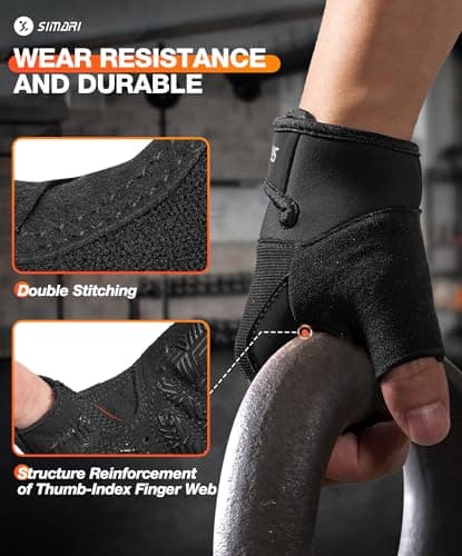 SIMARI Breathable Workout Gloves thumbnail 4