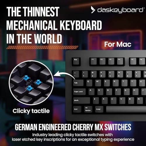 Das Keyboard 4 Professional for Mac (Cherry MX Blue) thumbnail 2