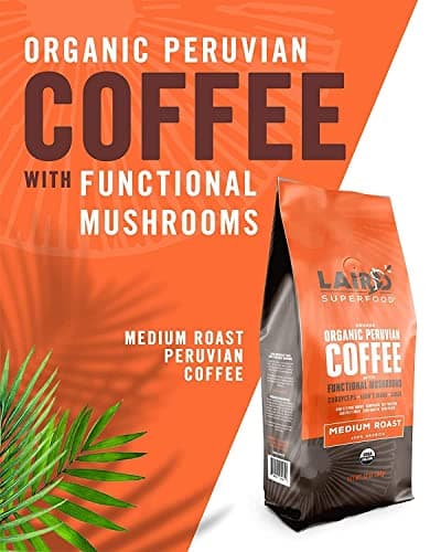 Laird Superfood Medium Roast Mushroom Coffee (Ground, 12 oz) thumbnail 5