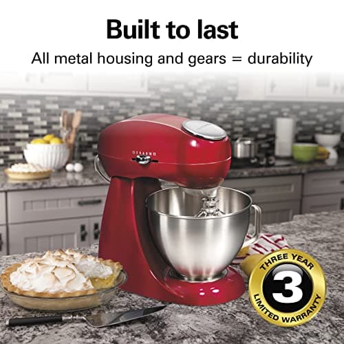Hamilton Beach Eclectrics All-Metal Stand Mixer (63232) thumbnail 4