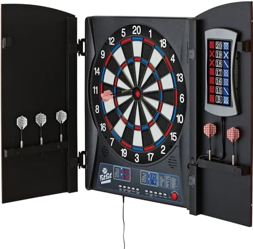Fat Cat Mercury Electronic Dartboard with Cabinet - image 1
